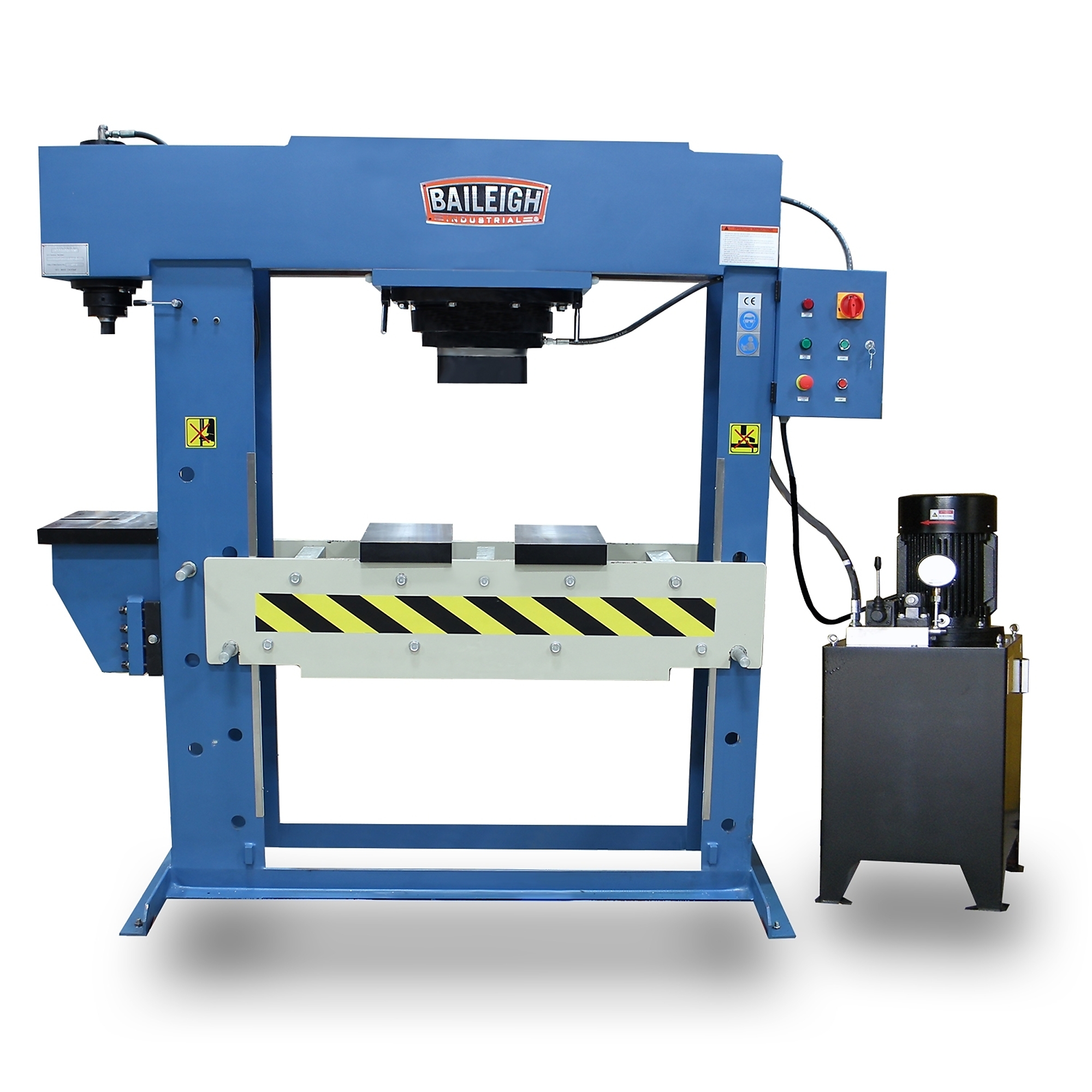 Baileigh, Hydraulic Press, Press Type Hydraulic, Max. Pressure 200 Tons, Model# HSP-200M-C